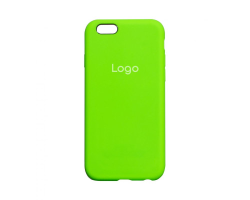 Чохол Silicone Case Full Size (AA) для iPhone 6 Plus Колір 40.Shiny green 2020000236771