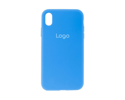 Чохол Silicone Case Full Size (AA) для iPhone Xr Колір 24.Azure 2020000150572