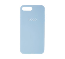 Чохол Silicone Case Full Size (AA) для iPhone 7 Plus/8 Plus Колір 58.Sky blue 2020000236399