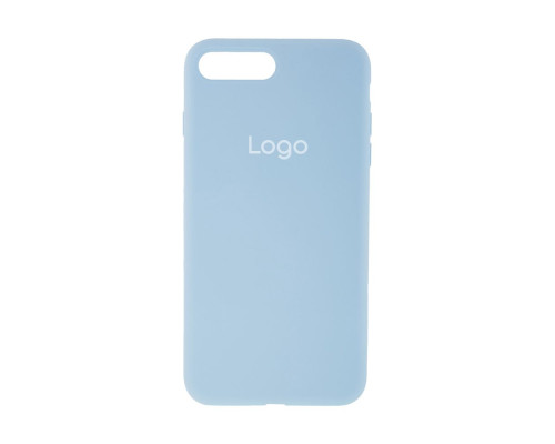 Чохол Silicone Case Full Size (AA) для iPhone 7 Plus/8 Plus Колір 58.Sky blue 2020000236399