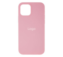 Чохол Silicone Case Full Size (AA) для iPhone 12/12 Pro Колір 06.Light pink 2020000236160