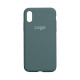 Чохол Silicone Case Full Size (AA) для iPhone X/Xs Колір 15.Dark grey 2020000152897