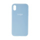 Чохол Silicone Case Full Size (AA) для iPhone Xr Колір 24.Azure 2020000150572