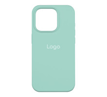 Чохол Silicone Case Full Size (AA) для iPhone 14 Pro Колір 21.Sea blue 2020000309246