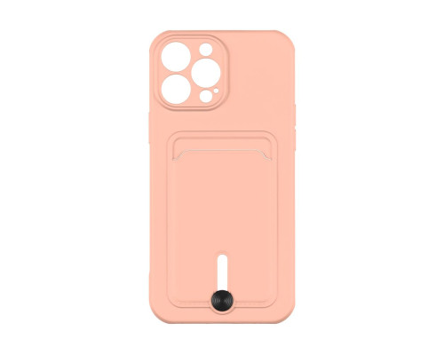 Чохол TPU Colorfull Pocket Card для iPhone 12 Pro Max Колір 19.Pink sand 2020000359159