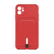 Чохол TPU Colorfull Pocket Card для iPhone 11 Колір 14.Red