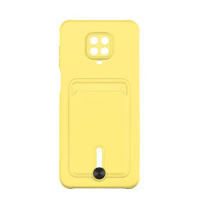 Чохол TPU Colorfull Pocket Card для Xiaomi Redmi Note 9s / Note 9 Pro / Note 9 Pro Max Колір 04.Yellow 2020000357025