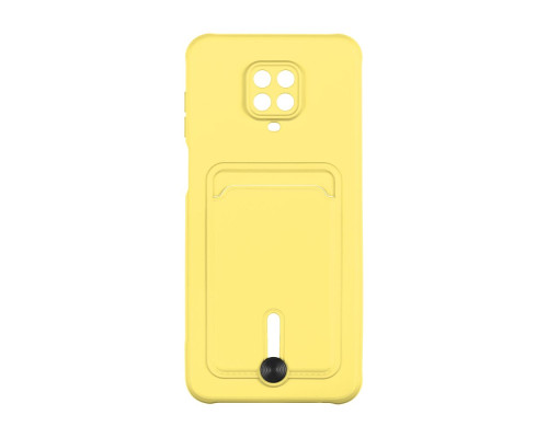 Чохол TPU Colorfull Pocket Card для Xiaomi Redmi Note 9s / Note 9 Pro / Note 9 Pro Max Колір 04.Yellow 2020000357025