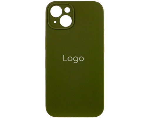 Чохол Silicone Case Full Size with Frame для iPhone 14 Колір 20.Navy blue 2020000428411