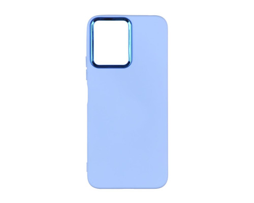 Чохол Silicone Cover Metal frame (AA) для Xiaomi Redmi 12 Колір 58.Sky Blue 2020000365273