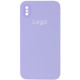 Чохол Silicone Case Square Full Camera для iPhone X/Xs Колір 07.Lavender 2020000482055 ma31912_3663303