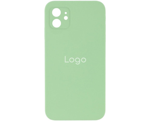 Чохол Silicone Case Square Full Camera для iPhone 11 Колір 58.Sky blue 2020000281818