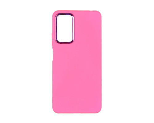 Чохол Silicone Cover Metal frame (AA) для Xiaomi Redmi Note 11 Pro 4G/5G / 12 Pro 4G Колір 38.Shiny pink 2020000364474