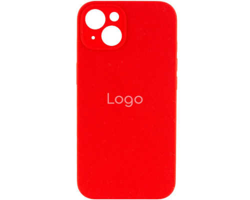 Чохол Silicone Case Full Size with Frame для iPhone 15 Plus Колір 14.Red 2020000371151