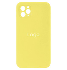 Чохол Silicone Case Full Size with Frame для iPhone 11 Pro Колір 51.Mellow Yellow 2020000243281