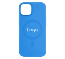 Чохол Silicone Case with MagSafe+SplashScreen для iPhone 12/12 Pro Колір 11, Capri Blue 2020000274858