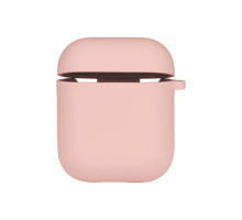 Чохол Silicone Case with microfibra для Airpods 1/2 Колір 12.Pink 2020000368007