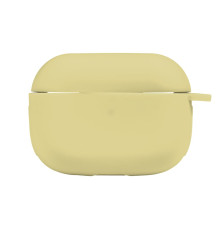 Чохол Silicone Case with hook для Airpods Pro Колір 60.Crem yellow 2020000368816