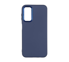 Чохол Silicone Cover Metal frame (AA) для Samsung Galaxy A14 4G (A145) / A14 5G (A146) Колір 08.Dark blue 2020000365747