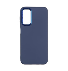 Чохол Silicone Cover Metal frame (AA) для Samsung Galaxy A14 4G (A145) / A14 5G (A146) Колір 08.Dark blue 2020000365747