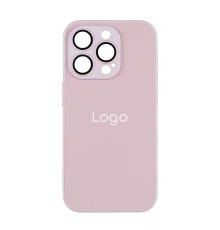 Чохол AG-Glass Matte Camera Lens with Magsafe для iPhone 15 Колір Chanel Pink 2020000375609