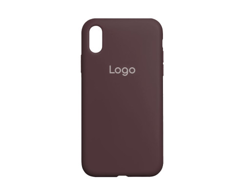 Чохол Silicone Case Full Size (AA) для iPhone X/Xs Колір 73.Plum 2020000359623