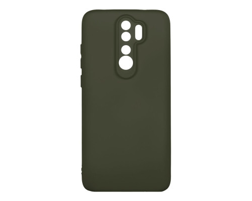 Чохол Silicone Cover Full Camera (A) для Xiaomi Redmi Note 8 Pro Колір 71.Dark Green 2020000350903