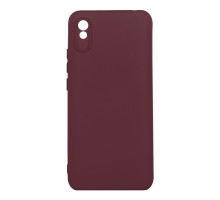 Чохол Silicone Cover Full Camera (A) для Xiaomi Redmi 9A Колір 42.Maroon 2020000351658