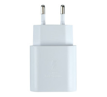 Мережевий Зарядний Пристрій Samsung 1USB-C PD/QC 25W 1:1 Колір Бiлий 2020000385790