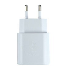 Мережевий Зарядний Пристрій Samsung 1USB-C PD/QC 25W 1:1 Колір Бiлий 2020000385790