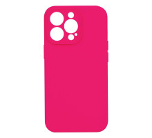 Чохол Silicone Case Full Camera no logo для iPhone 13 Pro Max М'ята упаковка Колір 38, Shiny pink з гравіюванням 2020000389279