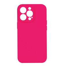 Чохол Silicone Case Full Camera no logo для iPhone 13 Pro Max М'ята упаковка Колір 38, Shiny pink з гравіюванням 2020000389279