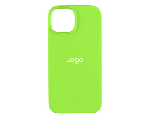 Чохол Silicone Case Full Size (AA) для iPhone 15 Колір 40.Shiny green 2020000388159