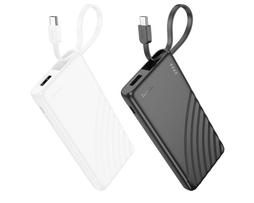 Універсальна Мобільна Батарея Power Bank Hoco J129 Nature with cable(USB-C) 5000mAh Колір Чорний 6942007623995