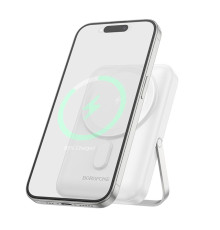 Універсальна Мобільна Батарея Power Bank Borofone BJ51A Kody PD20W magnetic 10000mAh Колір Бiлий 6941991111563 ma33997_3325287