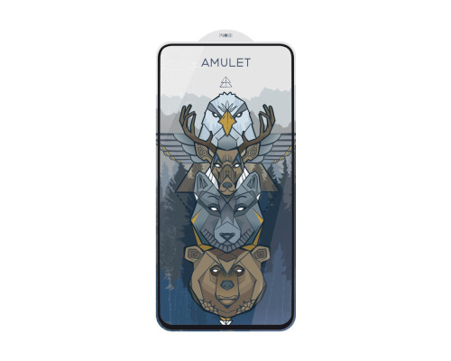 Захисне скло AMULET 2.5D HD Antistatic for Xiaomi Redmi 12/13/Poco M6 4G/Poco M6 Pro 5G Колір Чорний 2020000424185