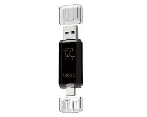 USB Flash Drive T&G 128gb USB/Type C 009 Колір Срібло 4719303953734