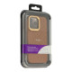 Чохол Kajsa Briquette Collection Rhombus для iPhone 14 Pro Max Колір Brown 4894505118881