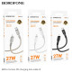 Кабель USB Borofone BX116 PD27W Type-C to Lightning Колір Чорний 6941991119712 ma37159_3610581