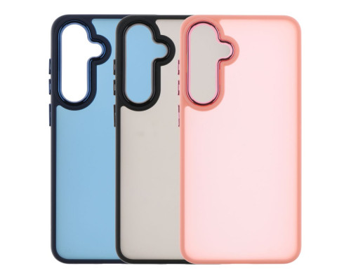 Чохол TPU+PC Space II Color Matte для Samsung Galaxy S24 FE 5G (S721) Колір Pink 2020000435815