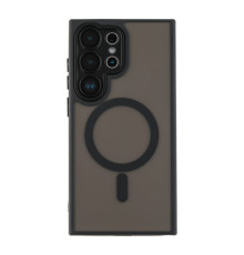 Чохол TPU+PC Magnetic Matte Camera Lens with Magsafe для Samsung Galaxy S25 5G (S931) Колір Black 2020000470472 ma37134_3610450