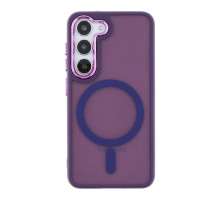 Чохол TPU+PC Space Magnetic Color with Magsafe для Samsung Galaxy S23+ 5G (S916) Dark Purple ma35376_3345913 2020000436980