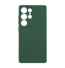 Чохол Silicone Cover Full Camera (A) для Samsung Galaxy S25 Ultra 5G (S938) Колір 71.Dark Green 2020000439660 ma36839_3609341