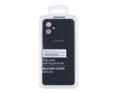 Чохол Liquid Silicone (AA) Full Camera для Samsung Galaxy A06 (A065) Колір 43.Grape 2020000440079 ma35895_3605600