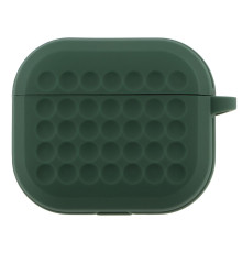Футляр Silicone Fashion Case with Hook для Airpods 3 Колір Dark Green 2020000441717 ma35264_3345615