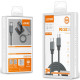 Кабель USB LDNIO LC442c Type-C to Type-C 100W 2m Колір Сiрий 6933138602393 ma37441_3611728