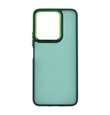 Чохол TPU+PC Space II Color Matte для Xiaomi Redmi 13C/Poco C65 Колір Green 2020000444107