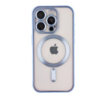 Чохол TPU Metallic Chrome Full Camera with Magsafe для iPhone 16 Pro Chrome Black ma36190_3606936 2020000451310