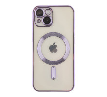 Чохол TPU Metallic Full Camera with Magsafe для iPhone 16 Purple ma36186_3606903 2020000457473