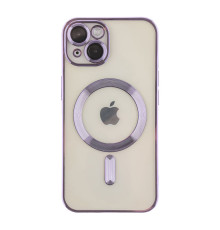 Чохол TPU Metallic Full Camera with Magsafe для iPhone 16 Колір Purple 2020000457473 ma36186_3606903